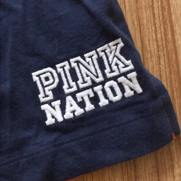 NWT PINK Rugby Logo Collared Shirt LARGE/XL Retails $50 - Picture 6 of 9